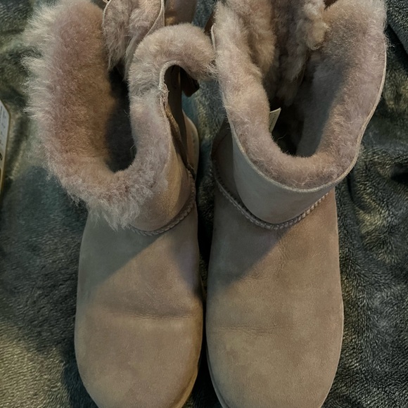 Ugg Mini Bailey Bow II Glam Dusty Pink - Picture 4 of 5